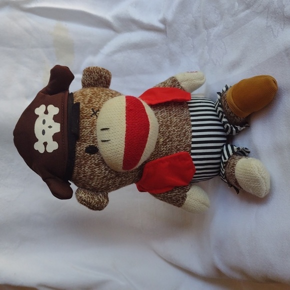 Musical Swaying Pirate Monkey - Picture 1 of 4